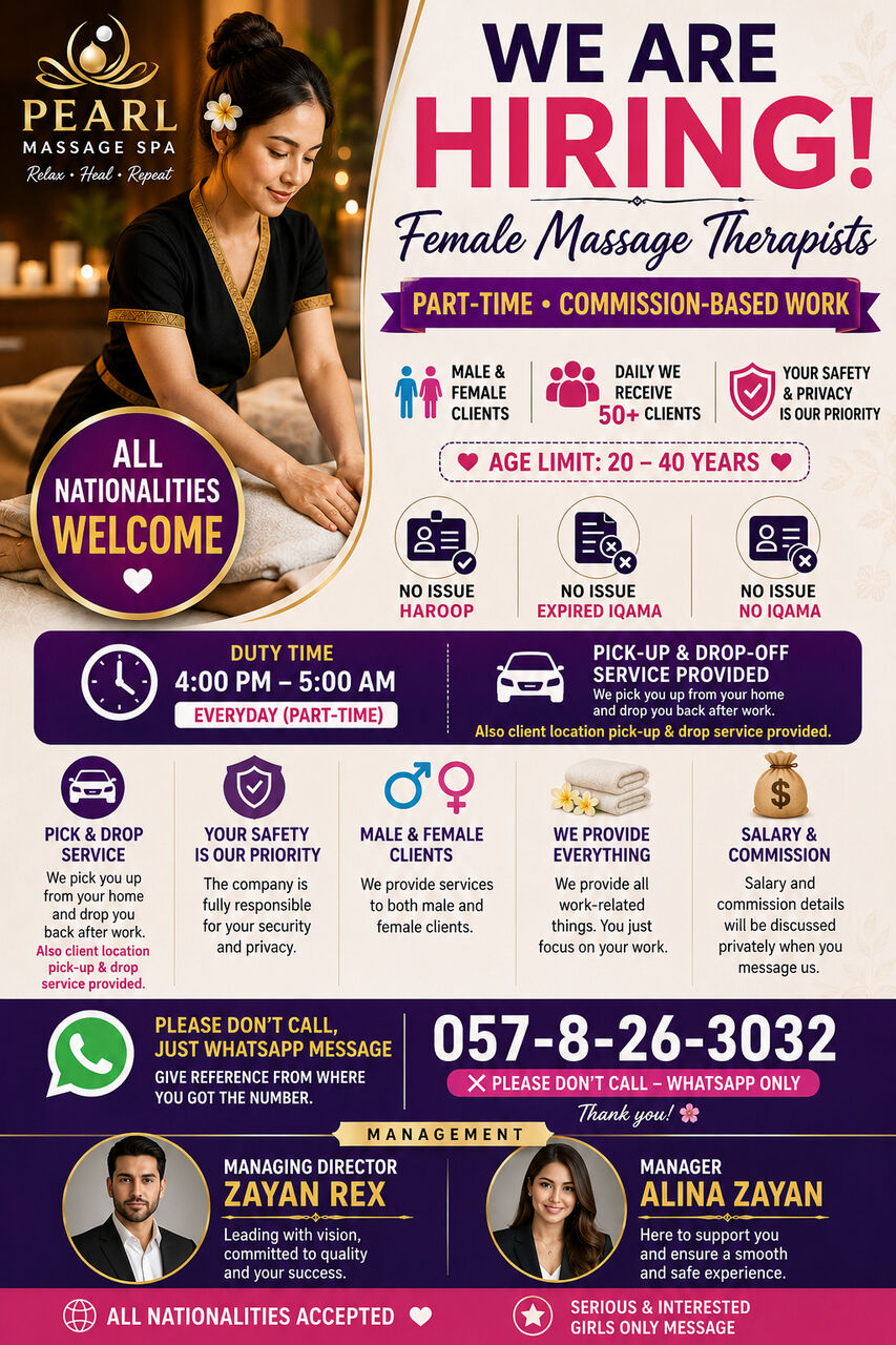 Riyadh, Jobs, Hirring Females For Time Job