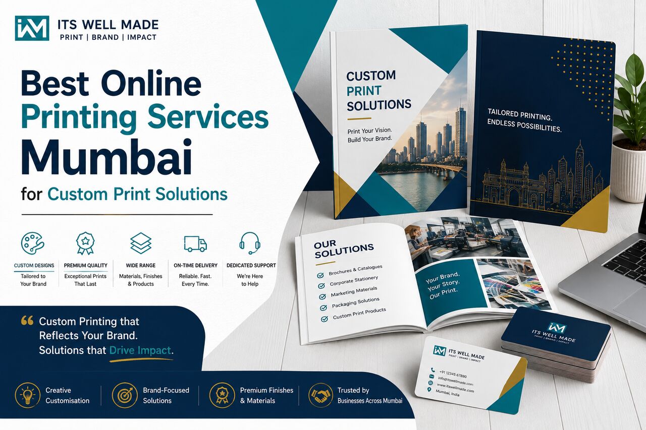 Mumbai, Printing, Best Online Printing Services Mumbai For Custom Print Solutions
