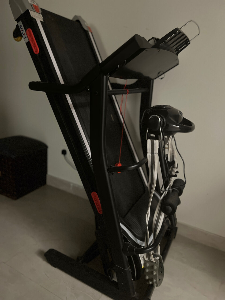 Riyadh, Sporting Goods, SAR 950,  SMAFY Foldable Treadmill With Built-in Massager & Push-Up Bar
