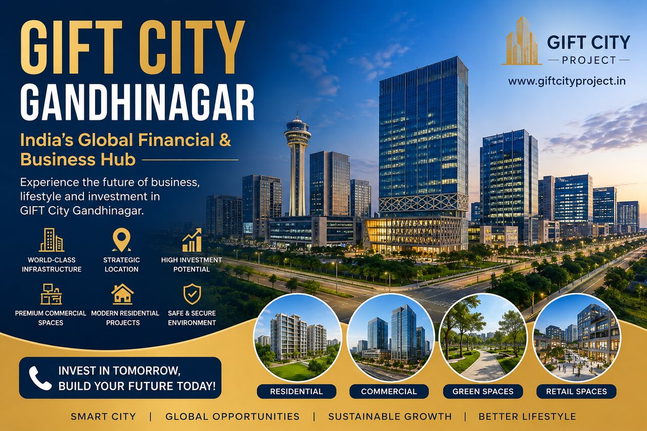 Ahmedabad, Real Estate For Sale, GIFT City Gandhinagar &ndash; Property, Projects & Investment Opportunities