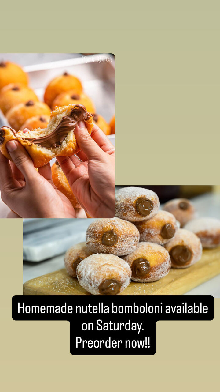 Yanbu, Food, SAR 15,  Homemade Hygienic Nutella Bomboloni Available