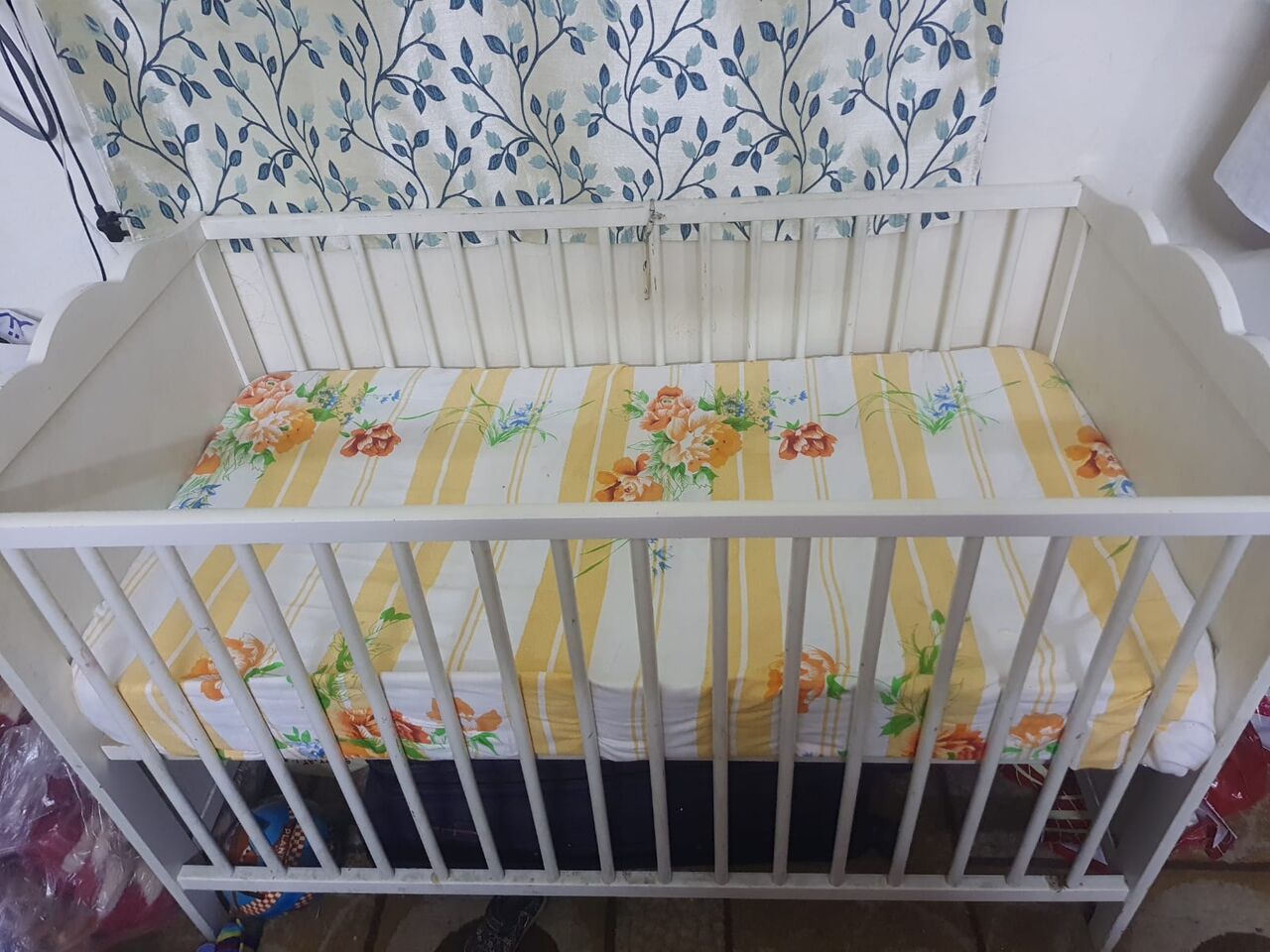 Al Wizarat, Household Items, SAR 180,  URGENT SALE :Baby Cot With Matress