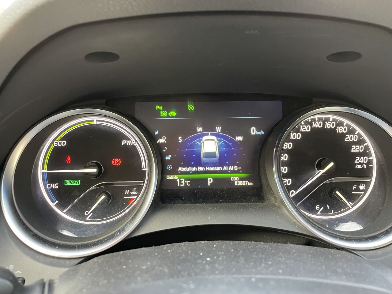 Riyadh, Vehicles, Cars & Trucks , SAR 72000,  Toyota Camry Hybrid,  2019,  Automatic,  107500 KM,  Camry Grande  Hybrid