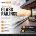 Frameless Glass Railings For Modern Homes & Commercial Spaces