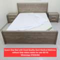 BHD 50,  ✅️ Queen Size Bed With Mattress For Sale In Good Condition With Delivery