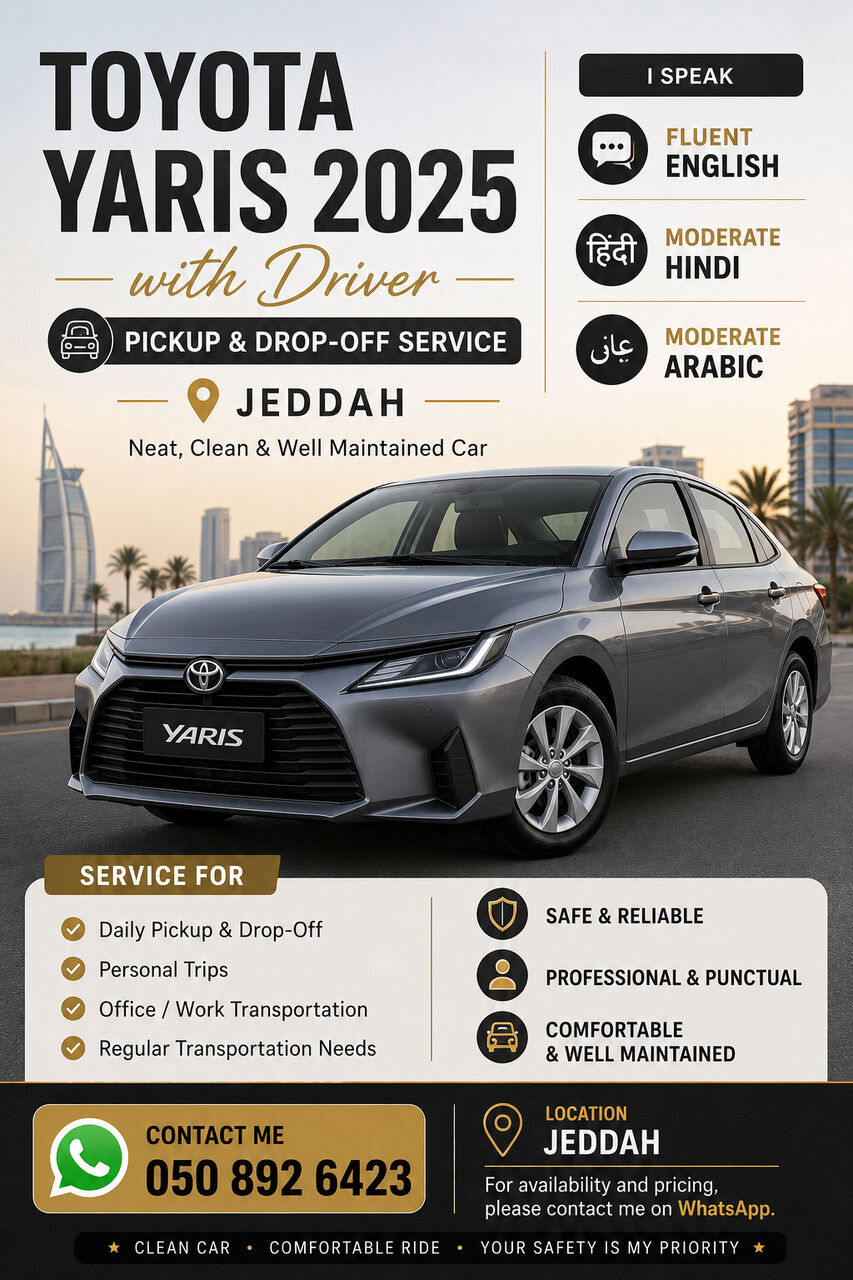 Jeddah, Job Seekers, Pickup & Drop-Off Service | Jeddah