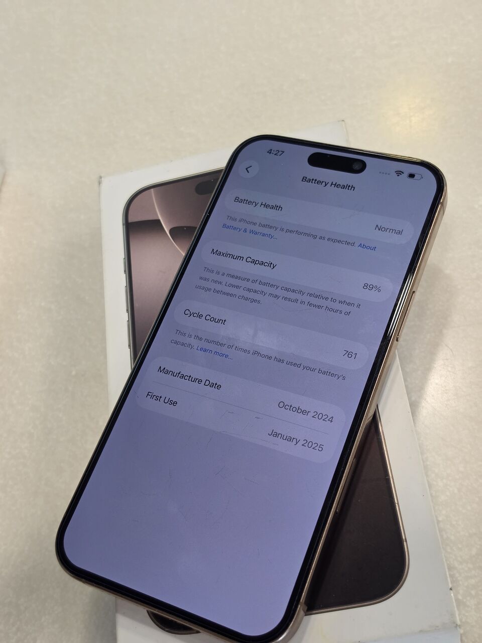 Dammam, Mobile Phones, SAR 3000,  IPhone 16 Pro Max Some Scratches