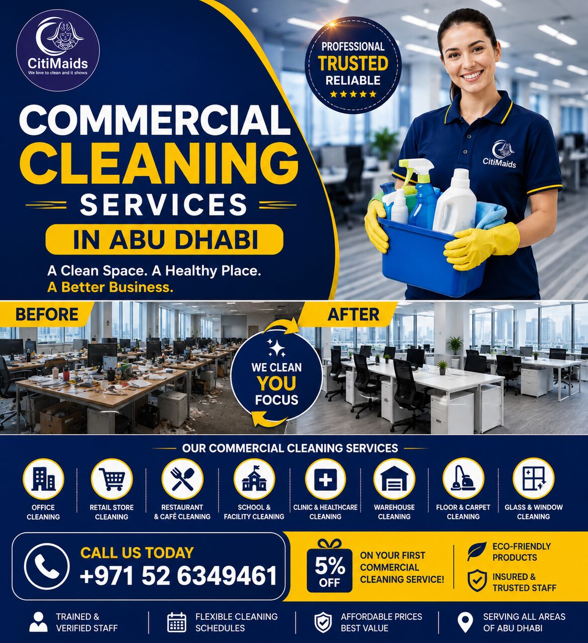Abu Dhabi, Cleaning, Building Cleaning Services Abu Dhabi | Professional Building Cleaning