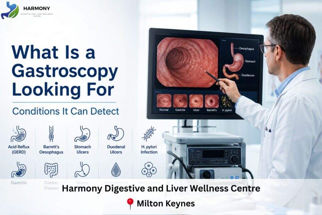 London, Health, What Is A Gastroscopy Looking For? | Harmony