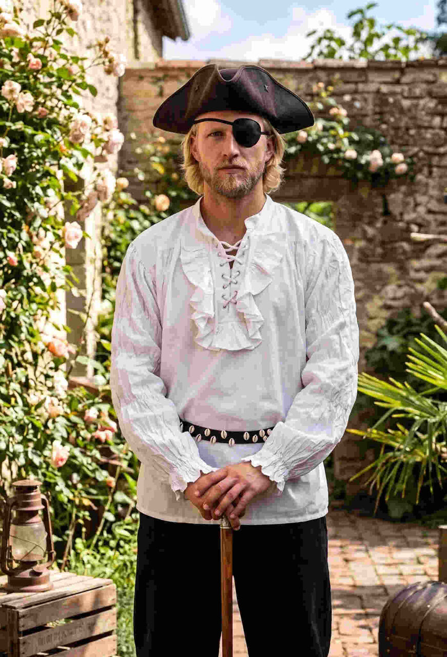 New York, Clothing & Accessories, USD 49,  Pirate Shirt Mens | Medieval & Pirate Shirts For Men