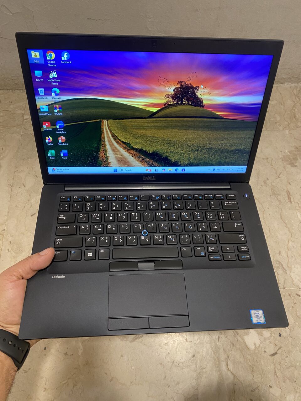 Riyadh, Computers, SAR 750,  Dell Core I7-256GB,8GB,Screen 14&rdquo; Original Charger-Win 11