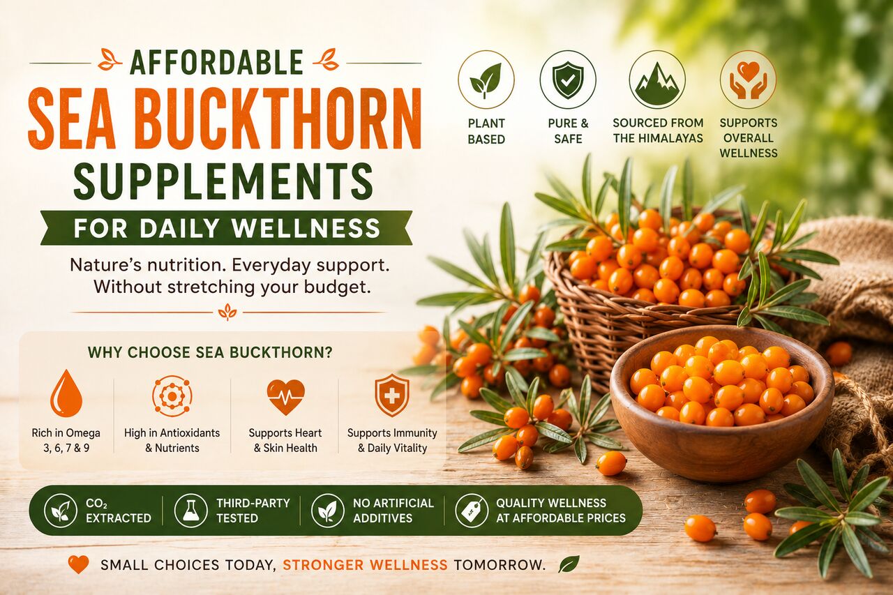 Mumbai, Health & Beauty Items, INR 1,  Affordable Sea Buckthorn Supplements For Daily Wellness