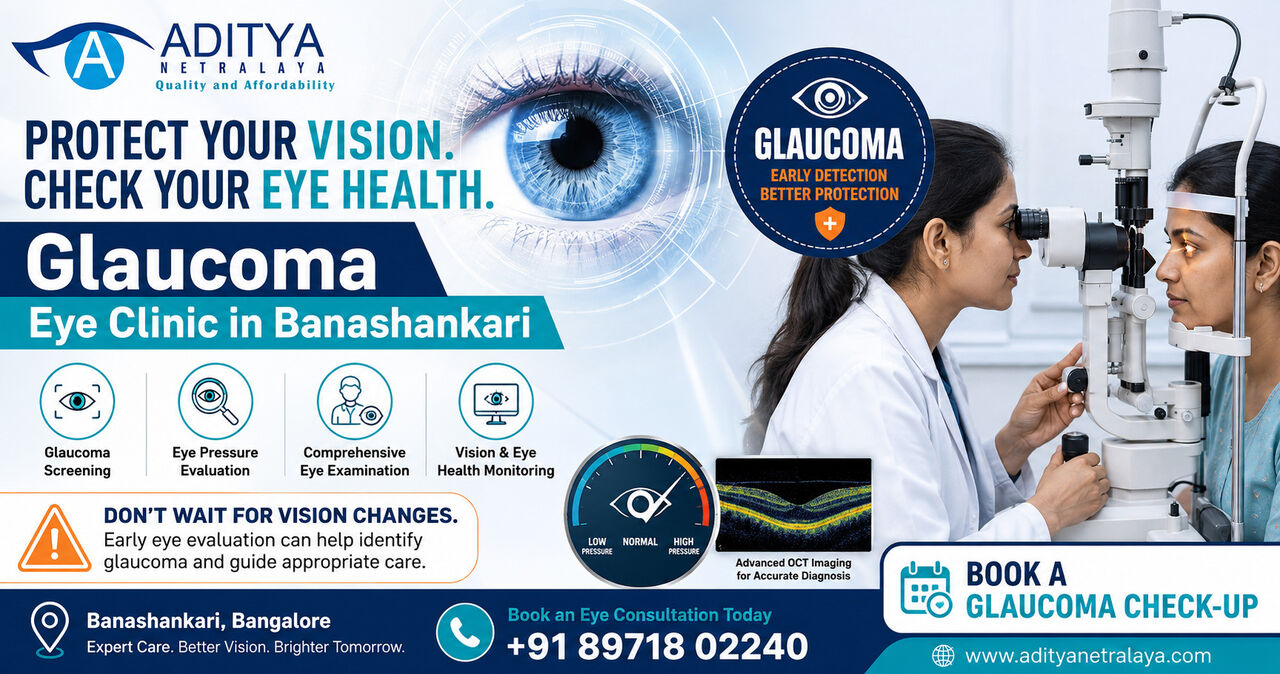 Mumbai, Health, Protect Your Vision With Expert Glaucoma Care In Banashankari