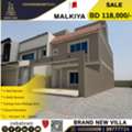 BHD 118000,  3 BR,  Brand New Villa For Sale In AL Malikiyah