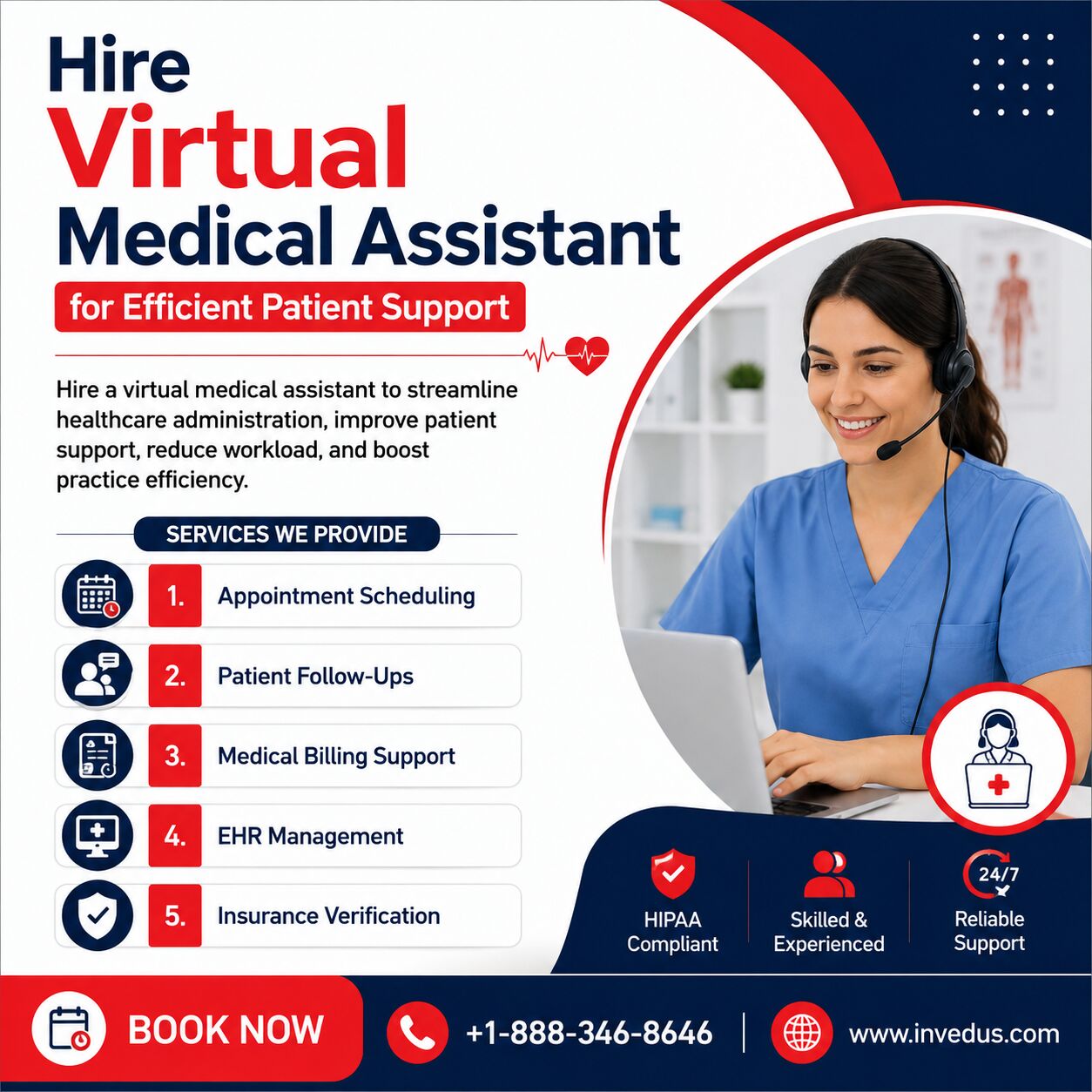 New York, Marketing, Hire Virtual Medical Assistant For Smarter Healthcare Support