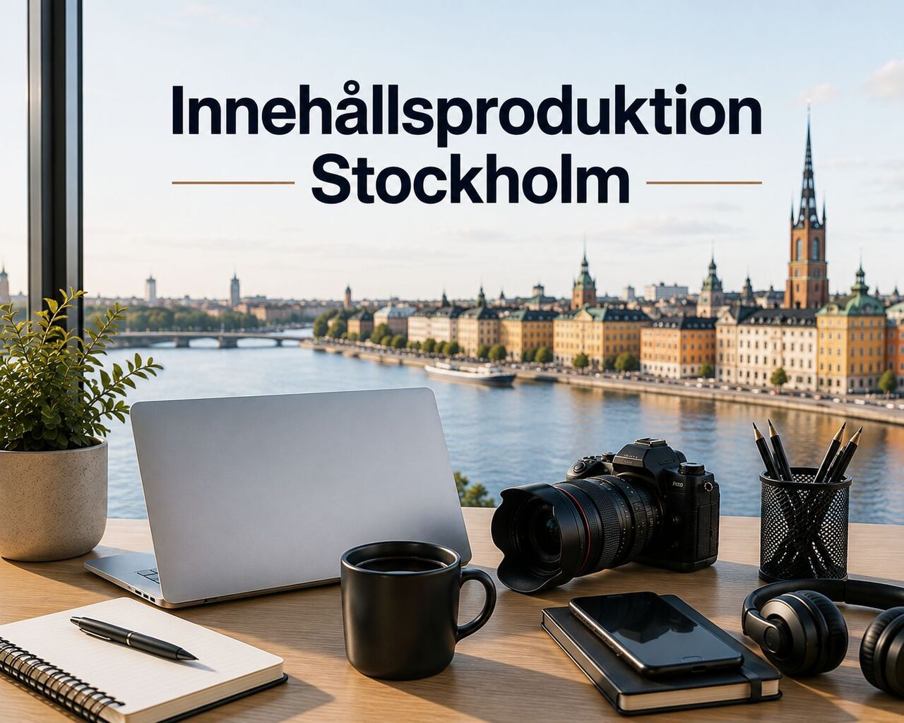 Stockholm, Marketing, Innehållsproduktion Stockholm För Konsekvent Varumärkeskommunikation