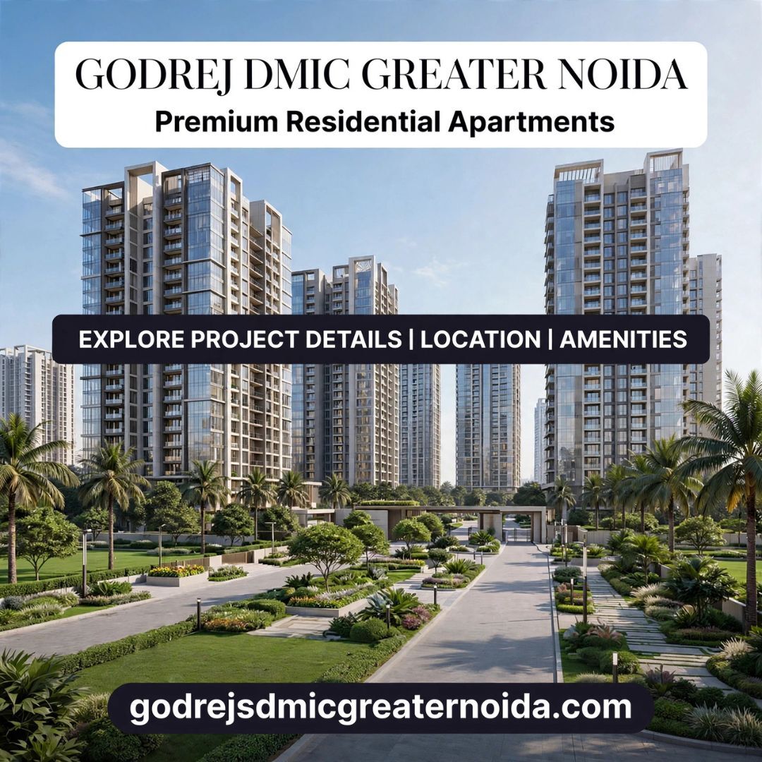 Greater Noida, Real Estate For Sale, Godrej DMIC Greater Noida &ndash; Premium Apartments In A Strategic Location