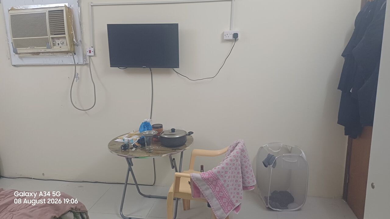 Hoora, Bedspace For Rent, BHD 110/month,  20 Sq. Meter,  1 Private Room Fully Furnished With Private Bathroom Available For Rent In Hoora At 110BD