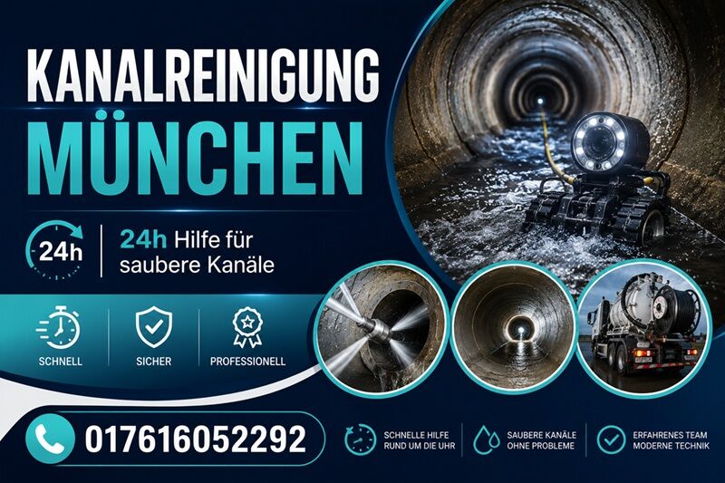 Berlin, Cleaning, Kanalreinigung München &ndash; Moderne Technik Für Saubere Leitungen