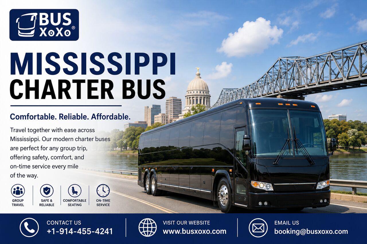 New York, Travel, Book Mississippi Charter Bus Rental &ndash; Instant Group Transportation For Any Event