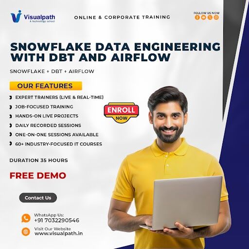 Hyderabad, Education, Snowflake Online Course | Snowflake Training In Ameerpet