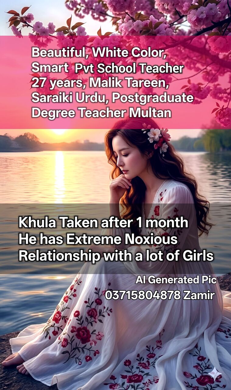 Abbottabad, Seeking Groom, 27,  Very Beautiful Smart White Complexion Khula Taken خلع یافتہ