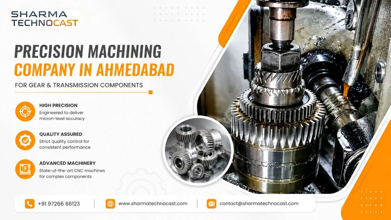 Ahmedabad, Business, Gearbox Component Machining, Ahmedabad &ndash; Sharma Technocast