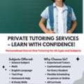 Home Tuition Services IGCSE GCSE Female Teacher Also Available