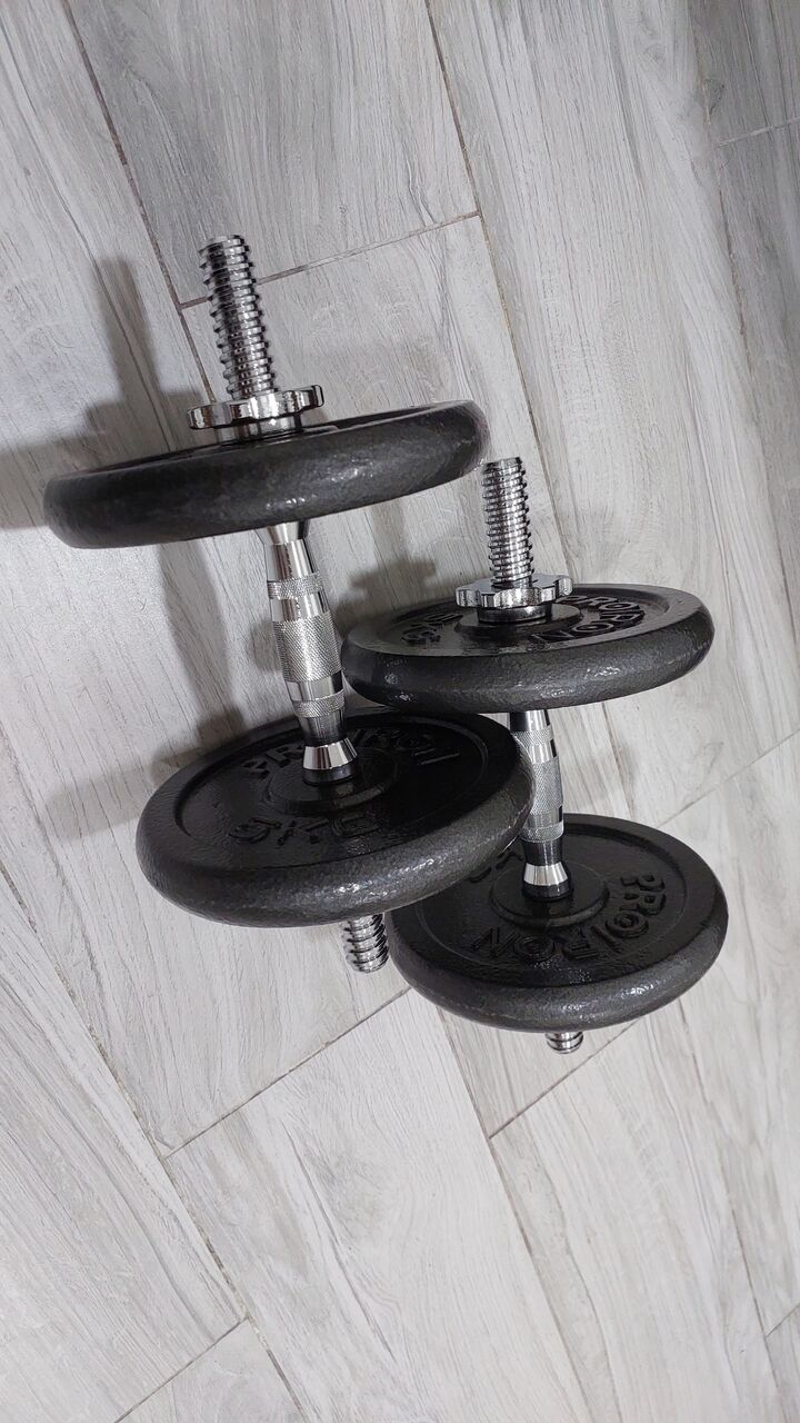 Dammam, Sporting Goods, SAR 300,  Pair Of Dumbell, 10kg Each & Pull-up Bar