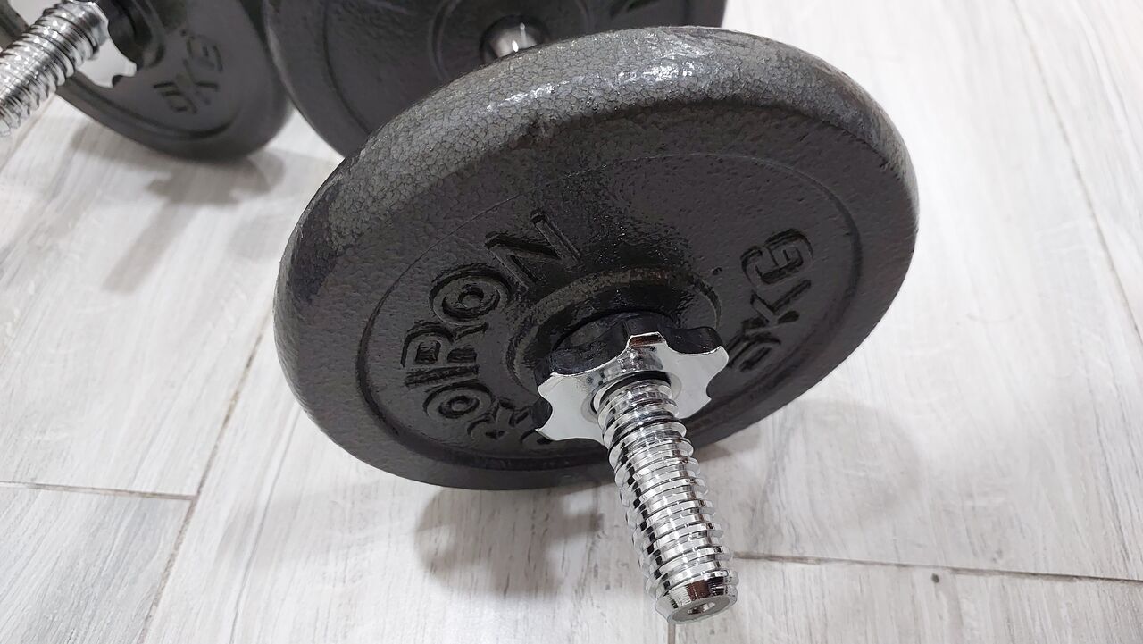Dammam, Sporting Goods, SAR 300,  Pair Of Dumbell, 10kg Each & Pull-up Bar