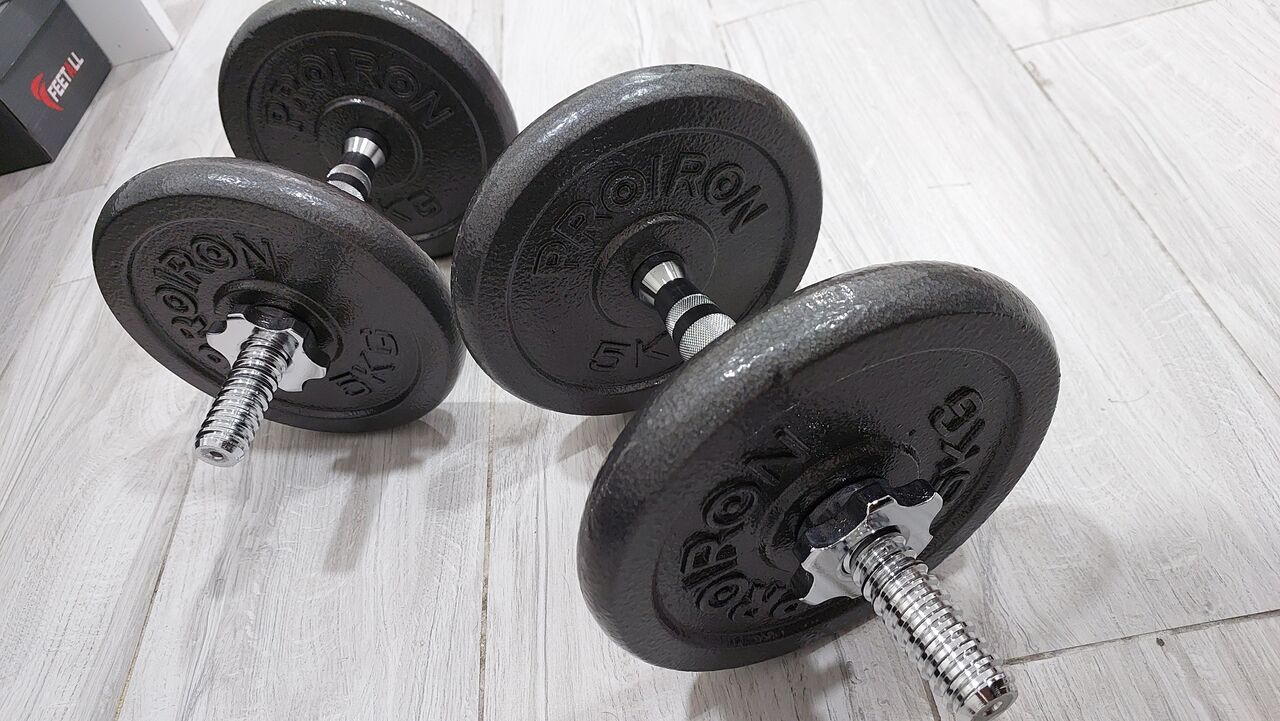 Dammam, Sporting Goods, SAR 300,  Pair Of Dumbell, 10kg Each & Pull-up Bar