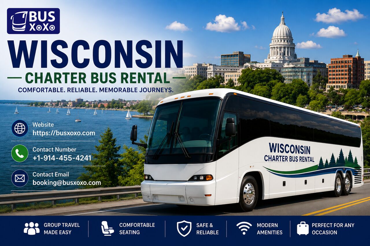 New York, Travel, Wisconsin Charter Bus Rental For Comfortable Group Travel | Busxoxo