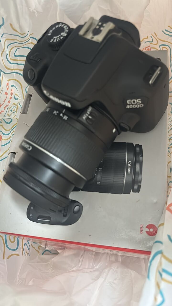 Al Aziziyah, Electronics, SAR 690,  Canon EOS 4000D Almost New With Box