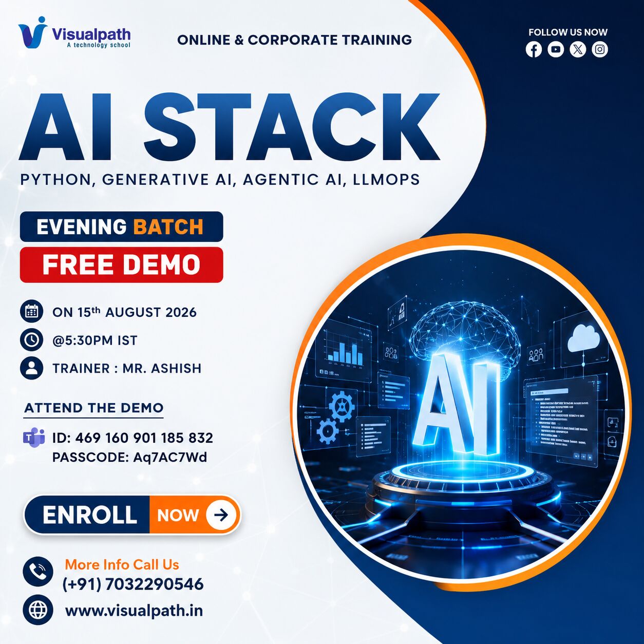 Hyderabad, Education, AI Stack Training | Online New Batch Starts