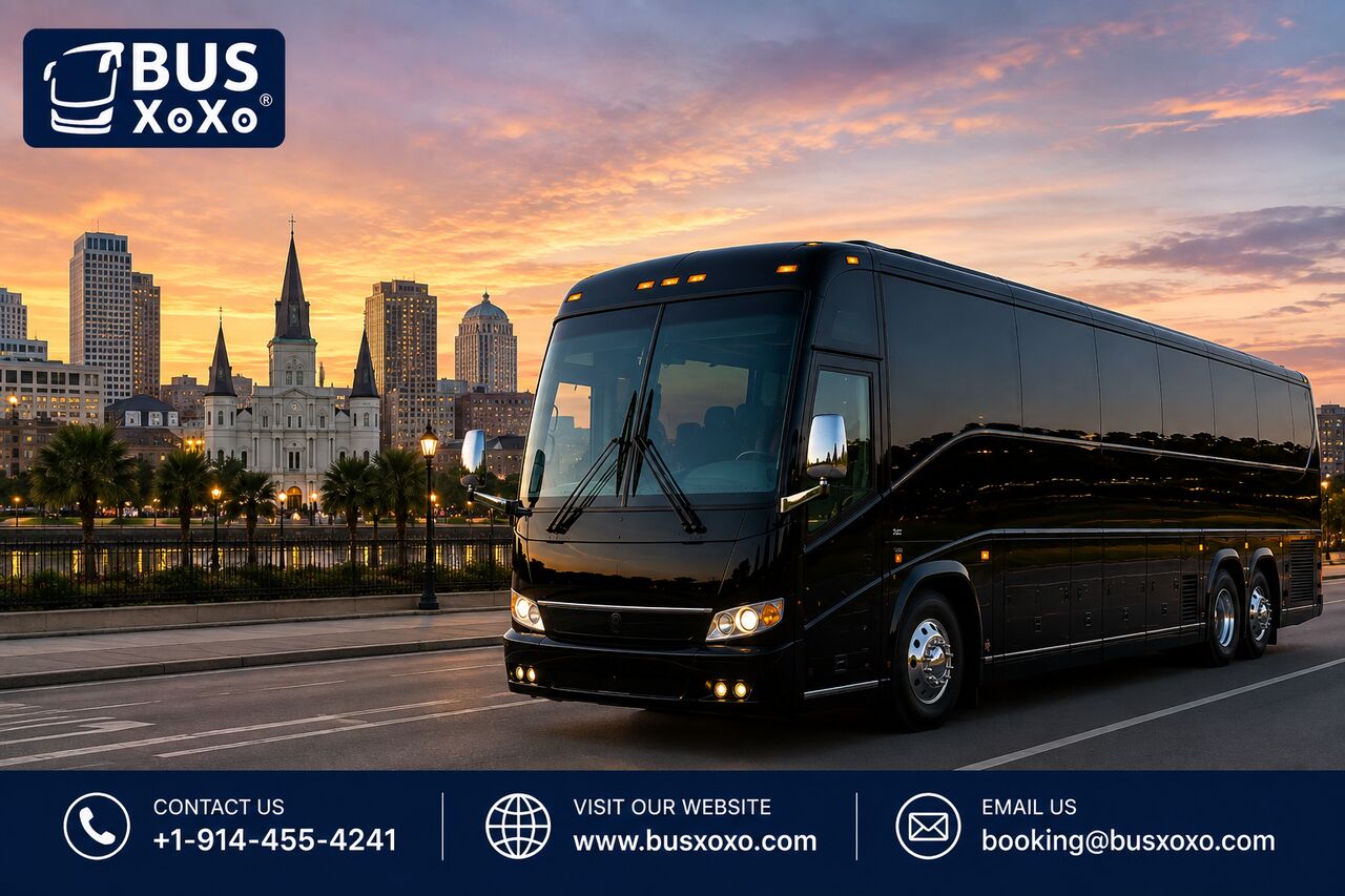 New York, Travel, Louisiana Charter Bus Rental For Weddings, Events & Group Trips | Busxoxo