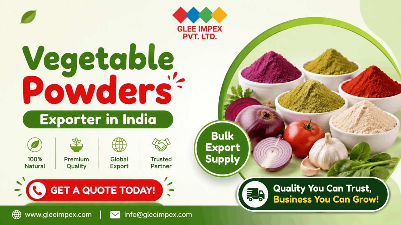 New Delhi, Businesses For Sale, Vegetable Powders Exporter In India &ndash; GLEE IMPEX