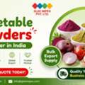 Vegetable Powders Exporter In India &ndash; GLEE IMPEX