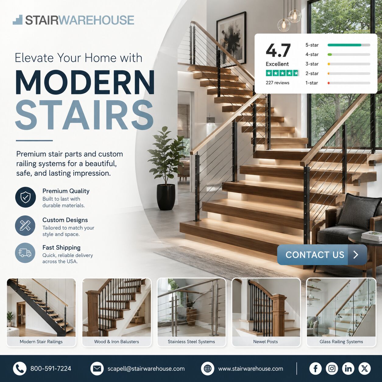 New York, Business, Stair Warehouse Complaints &ndash; Quality Stair Railings & Buyer Feedback
