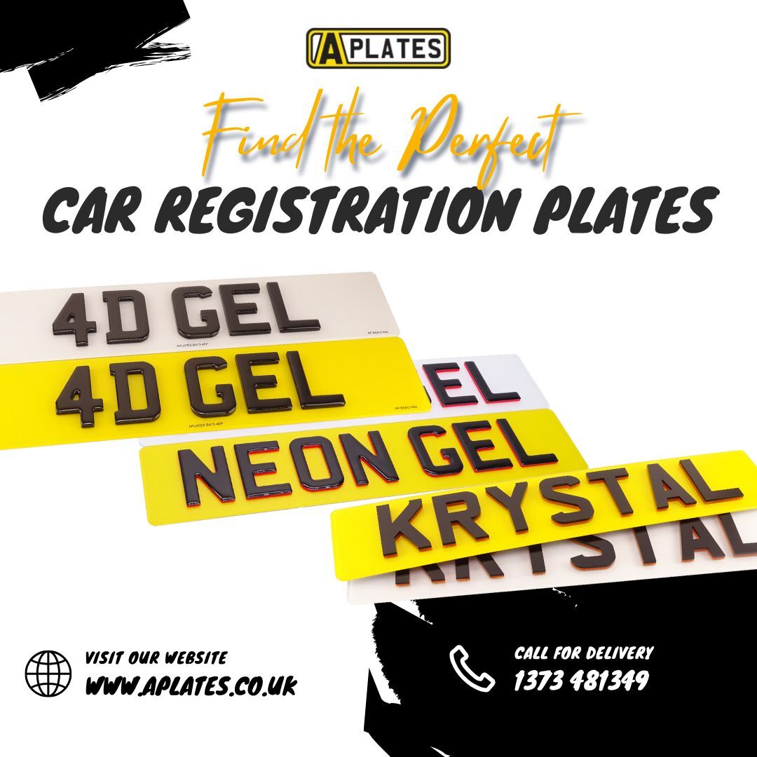 London, Auto Parts, Find The Perfect Car Registration Plates For Your Vehicle
