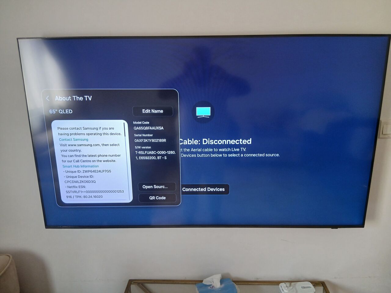 Jeddah, Electronics, SAR 2100,  Samsung 65" 2025 QLED TV