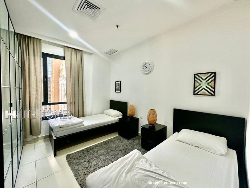 Sharq, Apartments, Flats, Houses & Villas, KWD 500/month,  2 BR,  Fully Furnished Two Bedroom Apartment For Rent In Sharq ,Kuwait