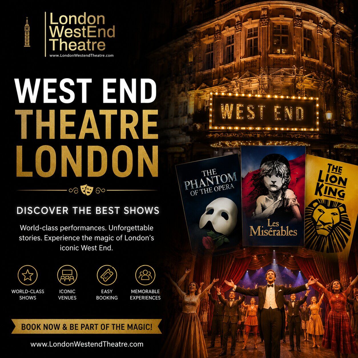 London, Tickets, GBP 43,  West End Theatre London &ndash; Discover The Best Shows
