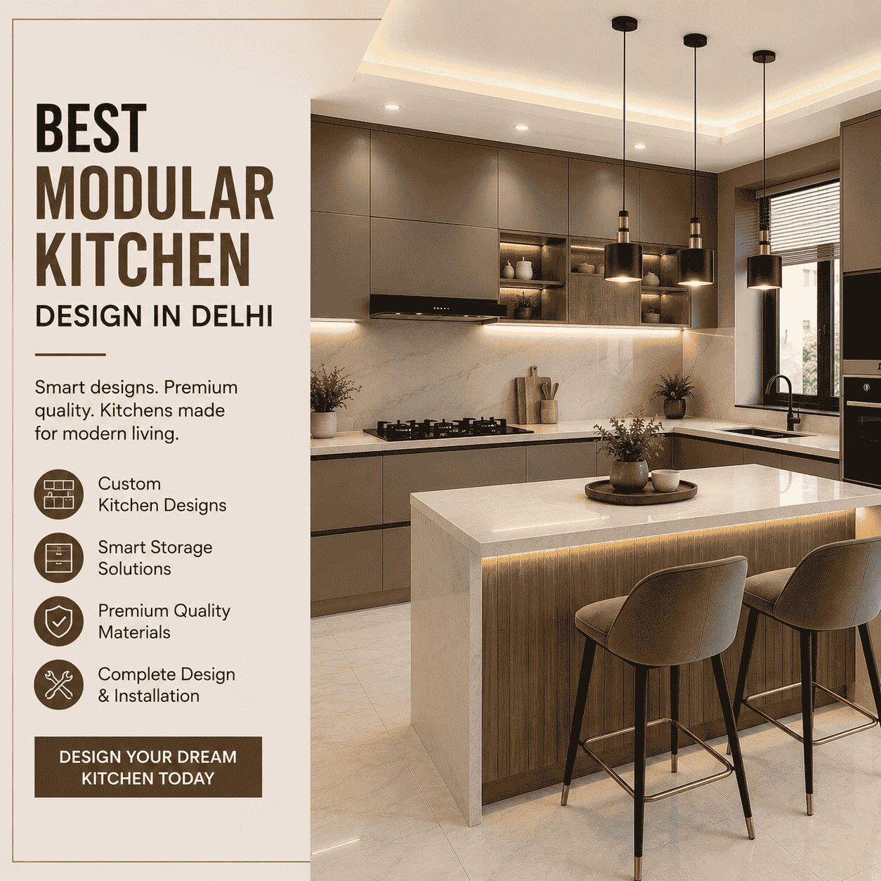 New Delhi, Household Items, INR 10000,  Premium Modular Kitchen Design Services In Delhi