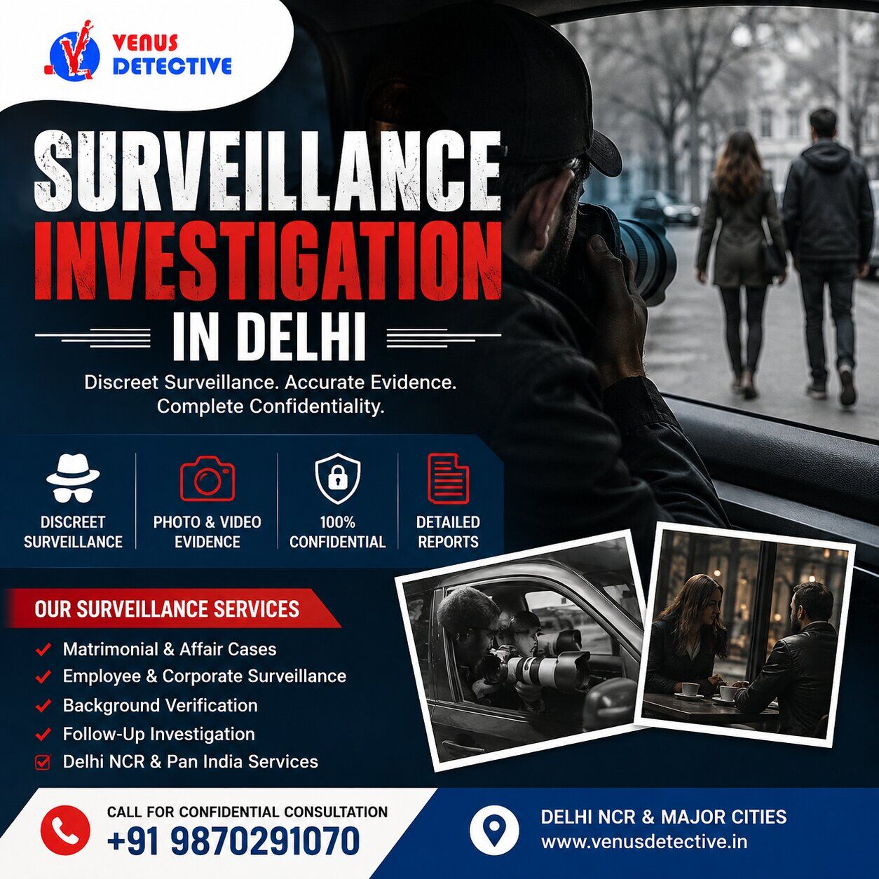 New Delhi, Legal, Professional Surveillance Services In Delhi