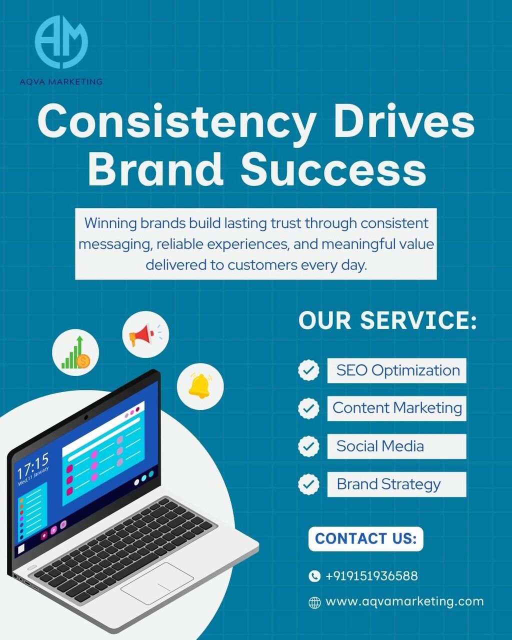 Chandigarh, Computer, Build A Strong And Consistent Brand For Long-Term Business Growth
