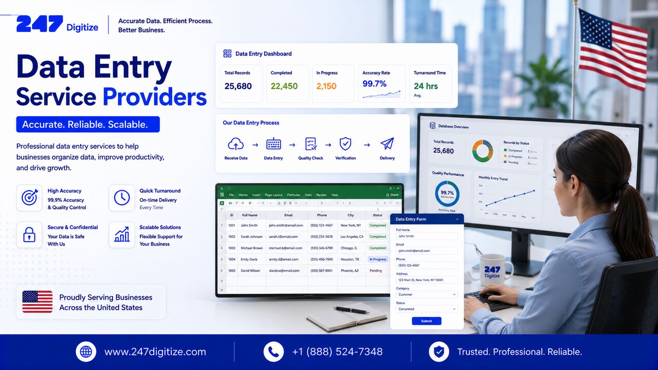 Chicago, Business, Flexible Data Entry Service Provider For Businesses Worldwide