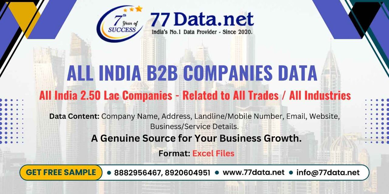 New Delhi, Business, Get List Of 2 Lac+ Companies In India With Free Sample