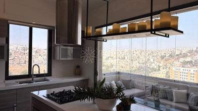 Abdoun, Apartments, Flats, Houses & Villas, JOD 13000/year,  Furnished,  Luxury Furnished Apartment For Rent In Abdoun