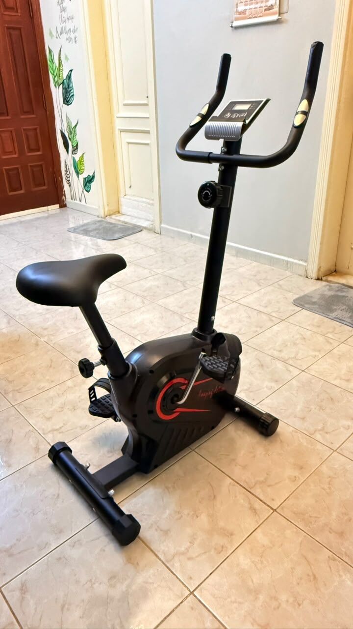 Jeddah, Health & Beauty Items, SAR 250,  Compact Exercise Bike / Upright Fitness Cycle / 250 Sar