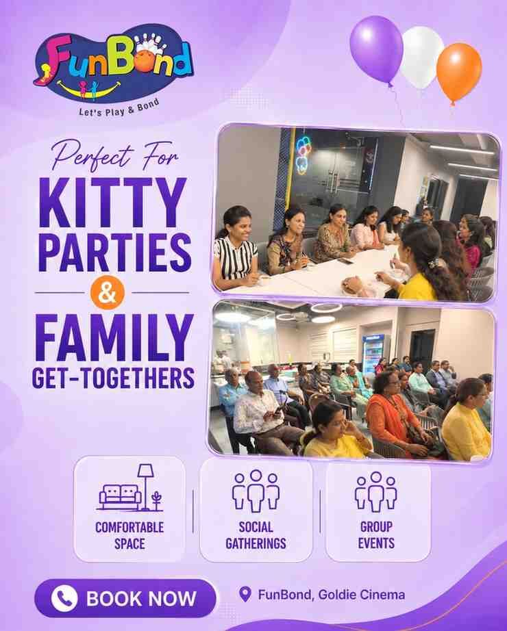 Aurangabad, Business, Celebrate Every Occasion At FunBond &ndash; Parties, Get-Togethers & Events